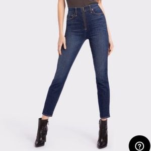 ALICE + OLIVIA High Rise Ankle Skinny Jean.   Size 26.  NWT